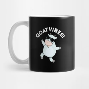 Goat Vibes Cute Good Vibes Animal Pun Mug